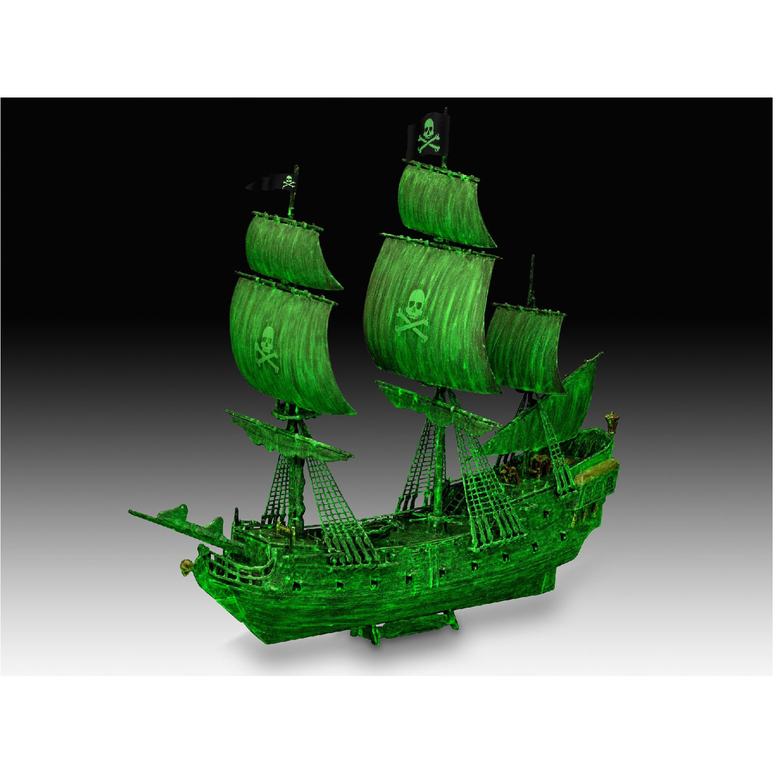 Сборная модель Revell Корабль-призрак уровень 2 масштаб 1:150 (RVL-05435) изображение 8
