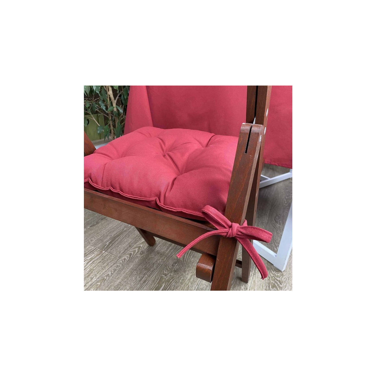 Подушка на стул Прованс Бордо 40х40 (4823093430044) изображение 2