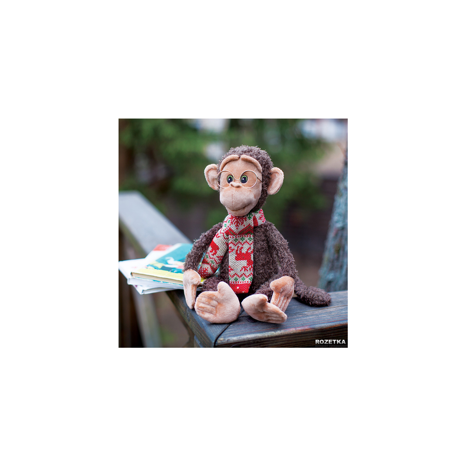 М'яка іграшка Orange Мавпа Гоша в окулярах, 32 см (OS095/26) зображення 2