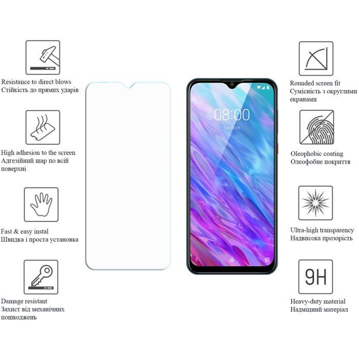 Скло захисне Drobak ZTE Blade V30 Vita (616190) зображення 4