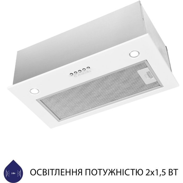 Витяжка кухонна Minola HBI 5327 BL 800 LED зображення 5