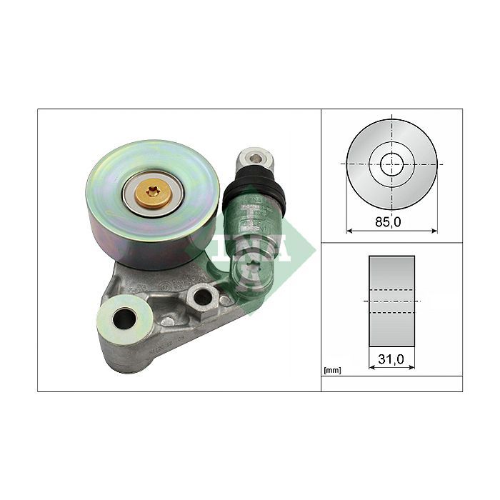 Натягувач ременя з роликом INA 534 0021 10