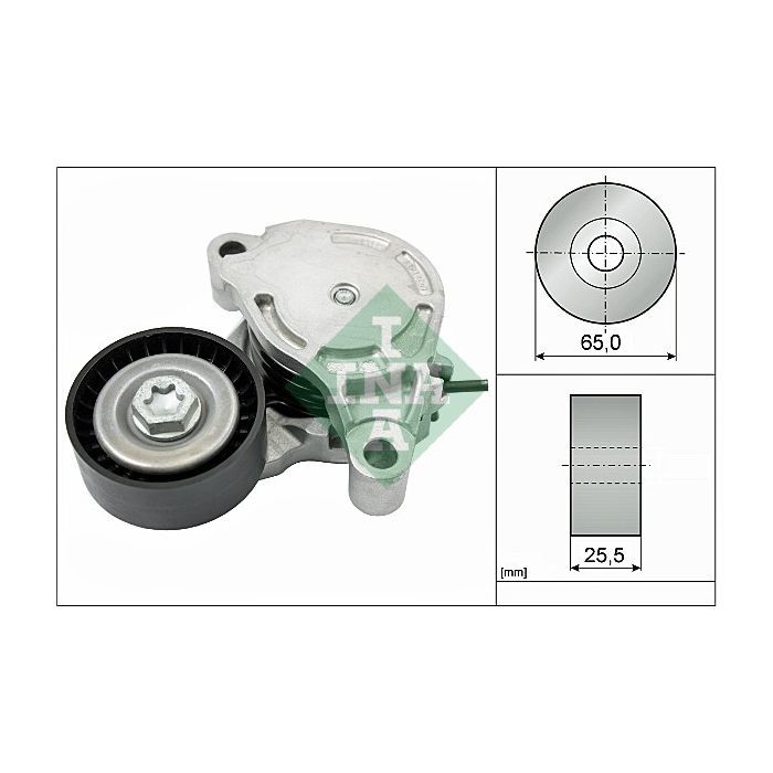 Натягувач ременя з роликом INA 534 0571 10