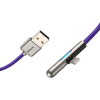 Дата кабель USB 3.1 AM to Lightning 1.0m CAL7C 1.5A 90 Purple Baseus (CAL7C-A05) изображение 2