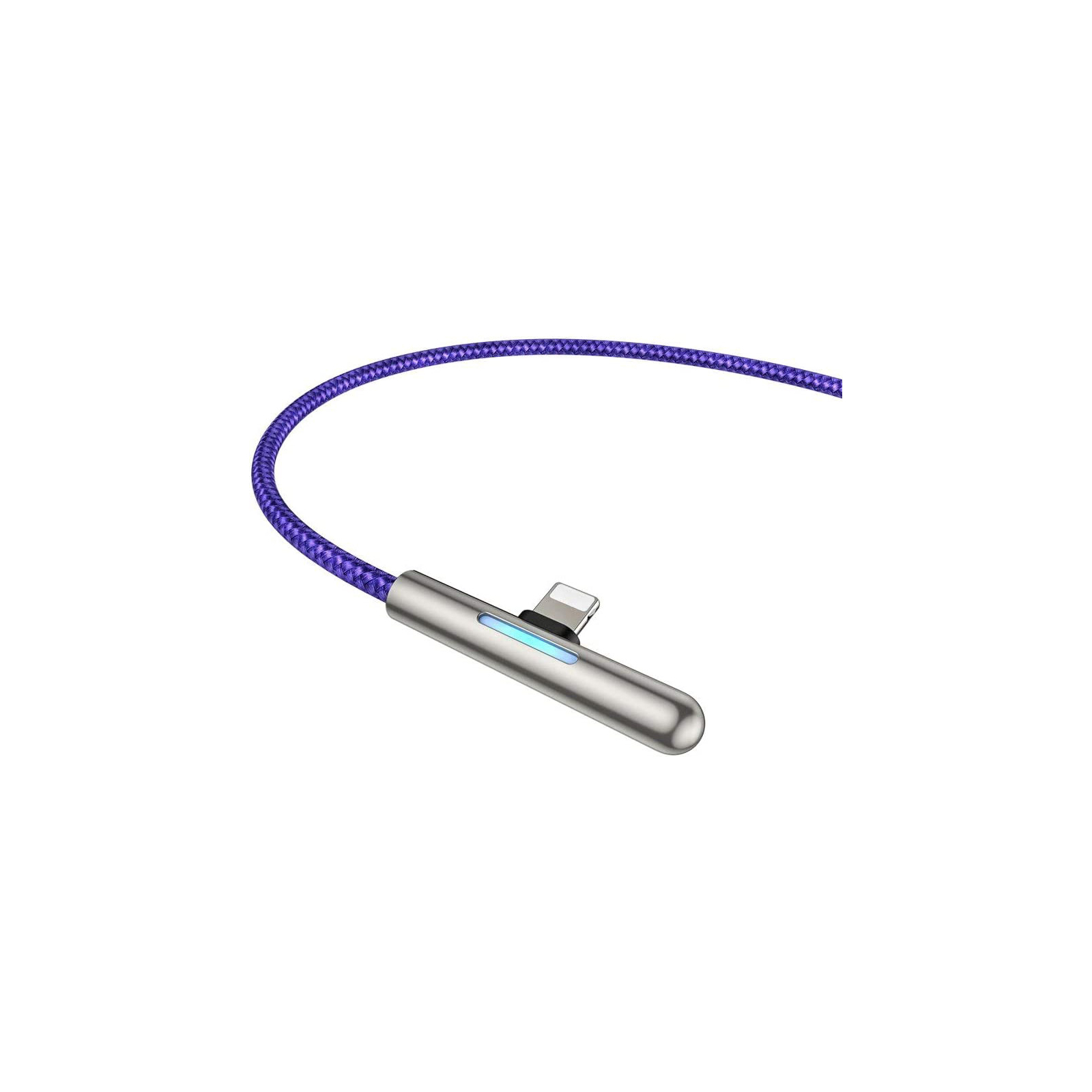 Дата кабель USB 3.1 AM to Lightning 1.0m CAL7C 1.5A 90 Purple Baseus (CAL7C-A05) изображение 4