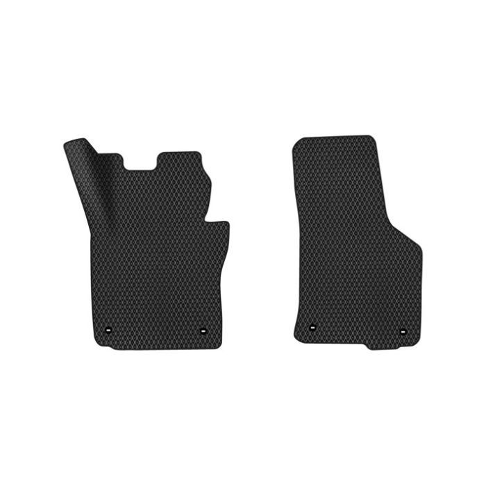 Коврик в салон EVAtech передні Skoda Octavia A5 (MT, 8 clips) 2004 (SK12159AE2TL4RBB)
