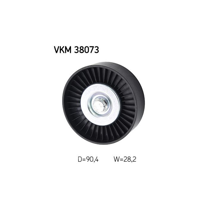 Ролик натяжителя ремня SKF VKM 38073 изображение 2