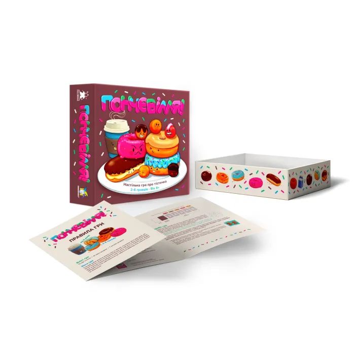 Настільна гра Feelindigo Пончевілля (Go Nuts for Donuts) (FI21038) зображення 2