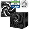 Кулер для корпуса Arctic P12 PWM PST 5pcs (ACFAN00137A) изображение 2