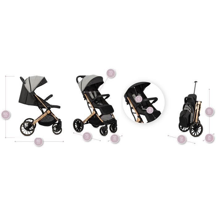 Коляска MoMi Estelle Dakar Leopard (WOSP00021) изображение 9