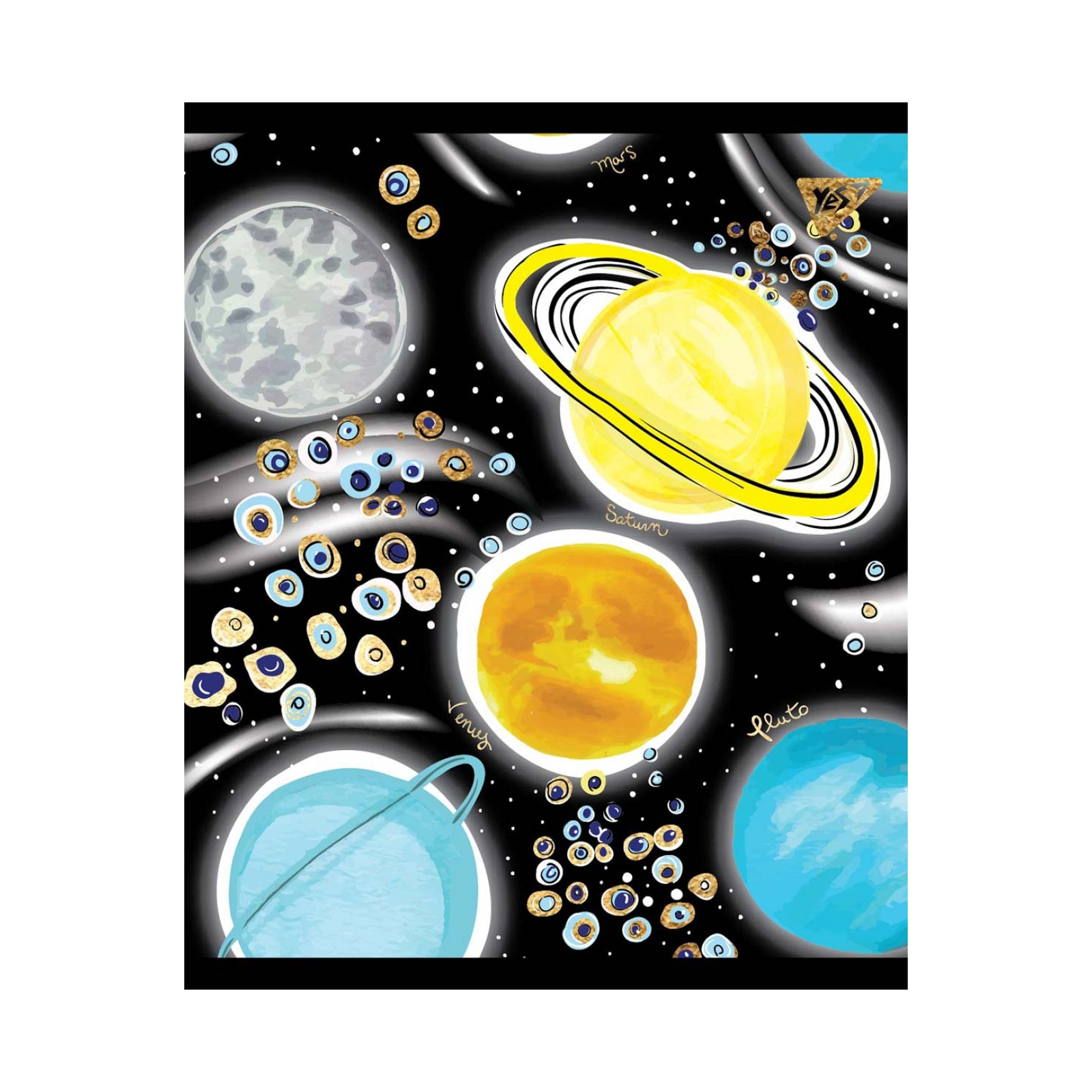 Зошит Yes Cosmic System 48 листів, клітинка (765268) зображення 4