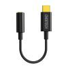 Переходник USB-C to 3.5mm F stereo-audio (CDLA) Choetech (AUX003-BK) изображение 2