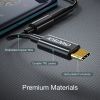 Переходник USB-C to 3.5mm F stereo-audio (CDLA) Choetech (AUX003-BK) изображение 8