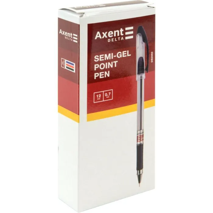 Ручка масляна Axent DB 0,7мм синя (DB2062-02) зображення 2