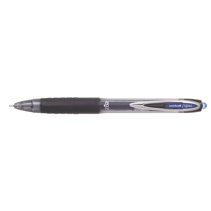 Ручка гелева UNI автоматична Signo 207 чорний 0,7 мм (UMN-207.Black)