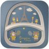 Набір дитячого посуду Canpol babies BONJOUR PARIS посуду 5 ел. синій (9/227_blu) зображення 3