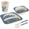 Набор детской посуды Canpol babies BONJOUR PARIS посуды 5 эл. синий (9/227_blu)