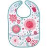 Слюнявчик Canpol babies Wild Nature пластмассовый с карманчиком Розовый (9/234_pin)
