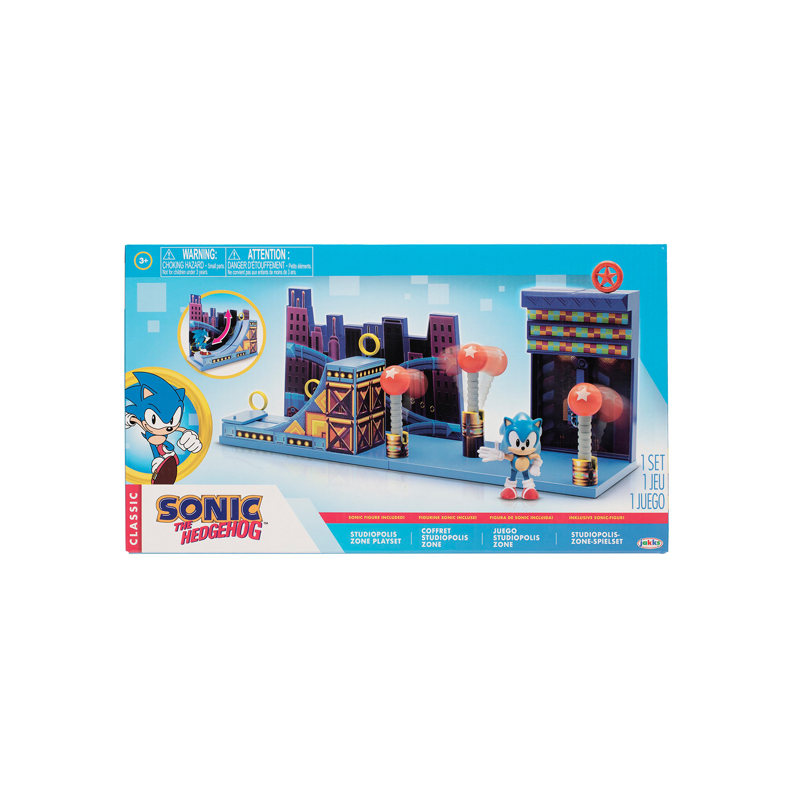 Игровой набор Sonic the Hedgehog Соник в Студиополисе (406924-RF1) изображение 6