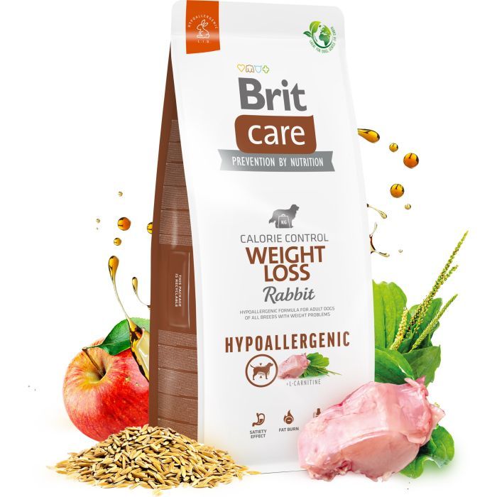 Сухий корм для собак Brit Care Dog Hypoallergenic Weight Loss з кроликом 12 кг (8595602559169) зображення 2