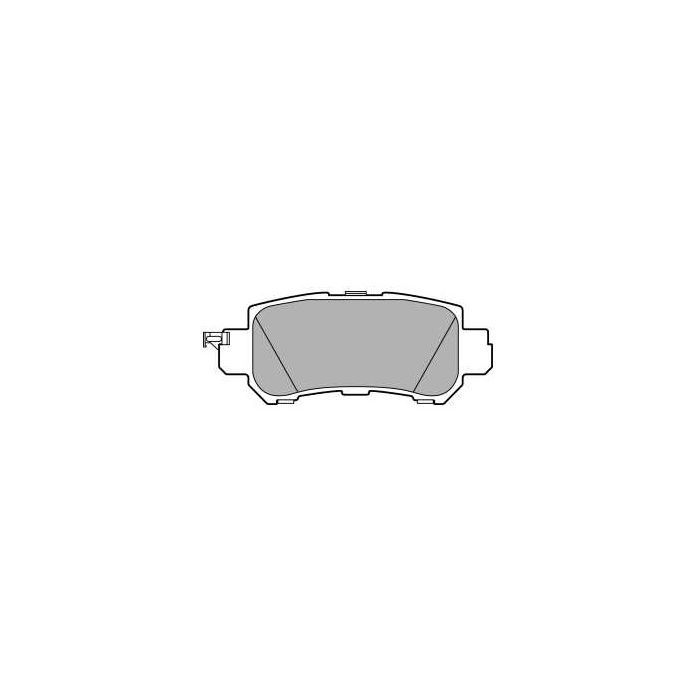 Гальмівні колодки HI-Q SP1672