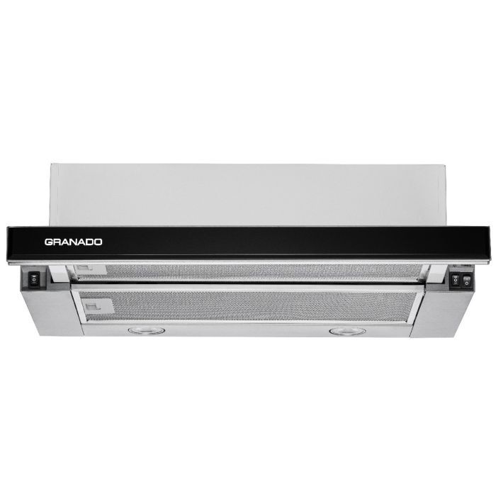 Вытяжка кухонная GRANADO Telde 603-700 inox black glass (GCH16371)