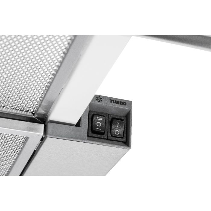 Вытяжка кухонная GRANADO Telde 603-700 inox black glass (GCH16371) изображение 3