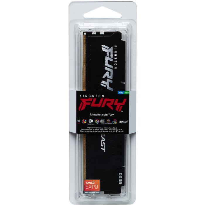 Модуль памяти для компьютера DDR5 32GB 6000 MHz Beast EXPO Kingston Fury (ex.HyperX) (KF560C36BBE-32) изображение 4