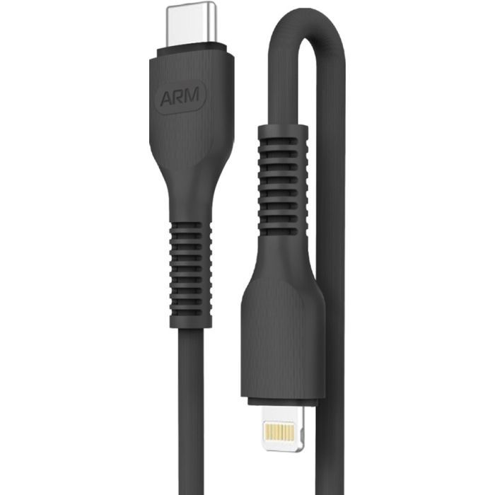 Дата кабель USB-C to Lightning 1.0m AR88 3A Peach Armorstandart (ARM65289)