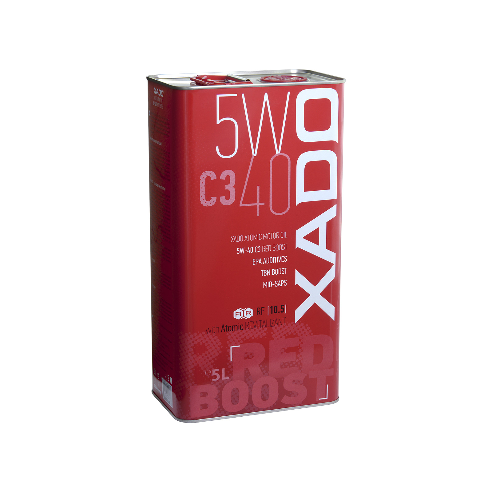 Моторное масло Xado 5W-40 C3 Red Boost 4 л (XA 26222)