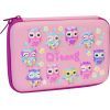 Пенал Cool For School с тиснением 1 отделение Розовый (QT-5626-Pink)