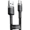 Дата кабель USB 2.0 AM to Micro 5P 3.0m 2A Gray-Black Baseus (CAMKLF-HG1) зображення 2