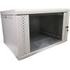 Шкаф настенный Eserver 6U, 600х350х370 (Ш*Г*В), стекло, серый (ES-Е635G) изображение 2