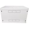 Шкаф настенный Eserver 6U, 600х350х370 (Ш*Г*В), стекло, серый (ES-Е635G) изображение 5