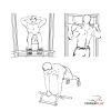 Турник PowerPlay 4129 Pull Up Pro Black дверний багатофункціональний (PP_4129) изображение 5
