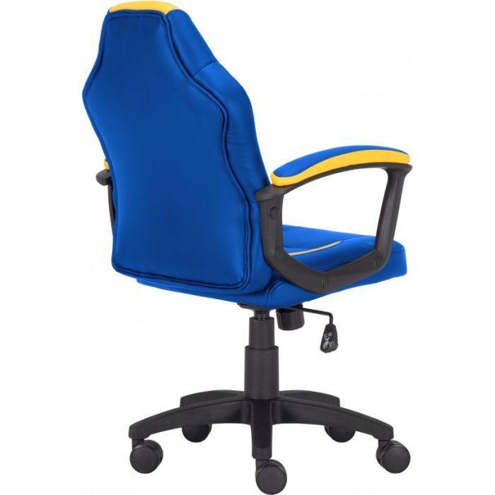 Кресло игровое GT Racer X-1414 Black/Light Blue изображение 4