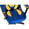 Кресло игровое GT Racer X-1414 Blue/Yellow изображение 5