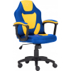 Кресло игровое GT Racer X-1414 Blue/Yellow