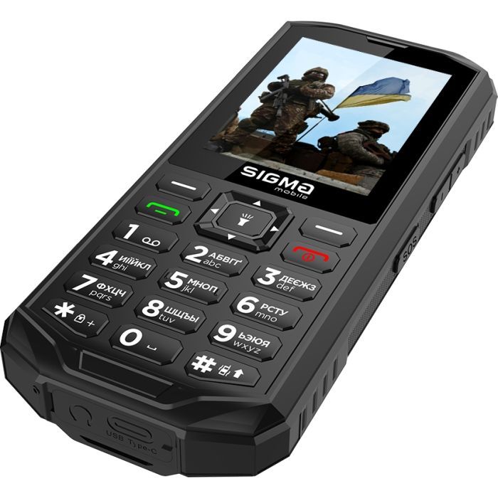 Мобильный телефон Sigma X-treme PA68 Black Red (4827798466520) изображение 5