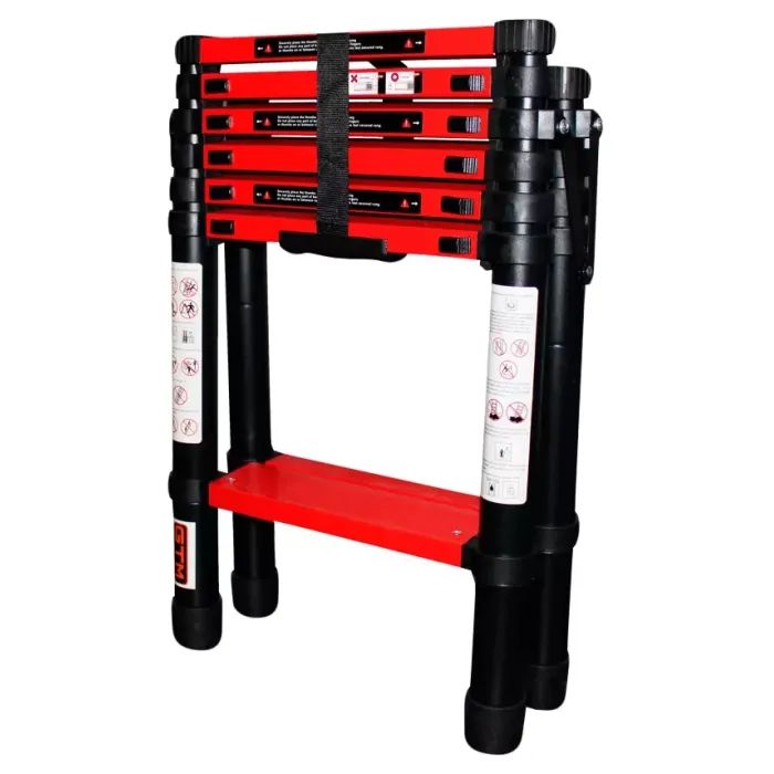 Лестница GTM cтремянка телескопическая 4сх., 1,4м (KME5045B) изображение 2