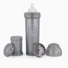 Бутылочка для кормления Twistshake Pearl Grey 330 мл, антиколиковая, силиконовая (78390)