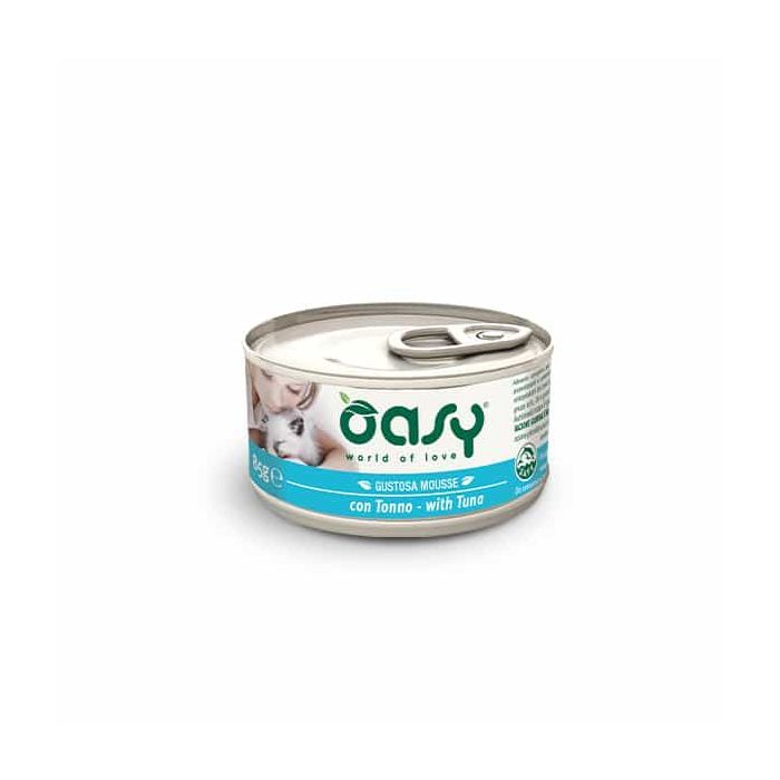 Консервы для кошек OASY Тунец 85 г (8053017342894)