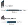 Чернила для перьевых ручек Parker Картриджи Quink Mini /6шт черный (11 510BK) изображение 2