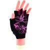 Перчатки для фитнеса MadMax MFG-770 Flower Power Gloves Black/Pink XS (MFG-770_XS) изображение 6