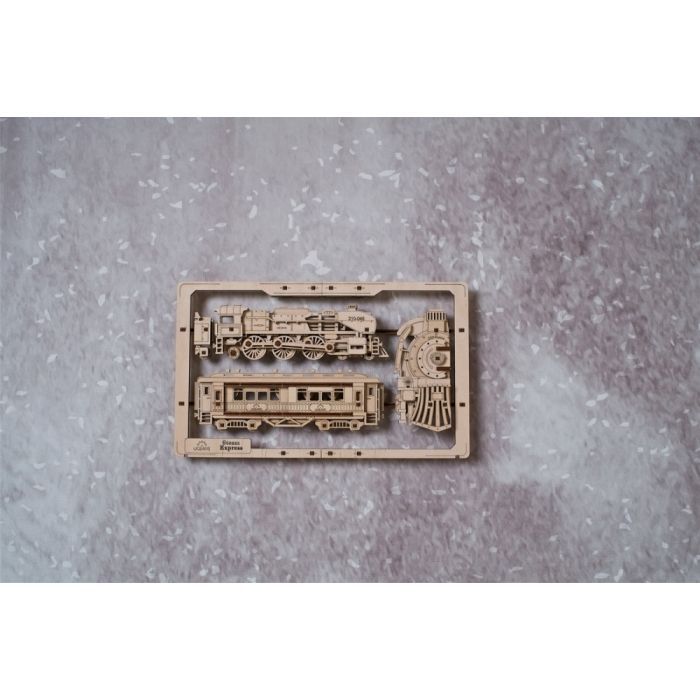 Конструктор Ugears Паротяг 2.5D (6337513) зображення 8