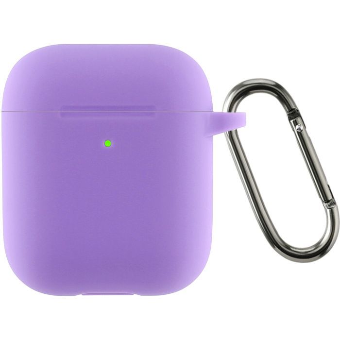 Чохол для навушників Armorstandart Ultrathin Silicone Case With Hook для Apple AirPods 2 Noctilucent (ARM59687)