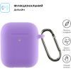 Чохол для навушників Armorstandart Ultrathin Silicone Case With Hook для Apple AirPods 2 Purple (ARM59690) зображення 2