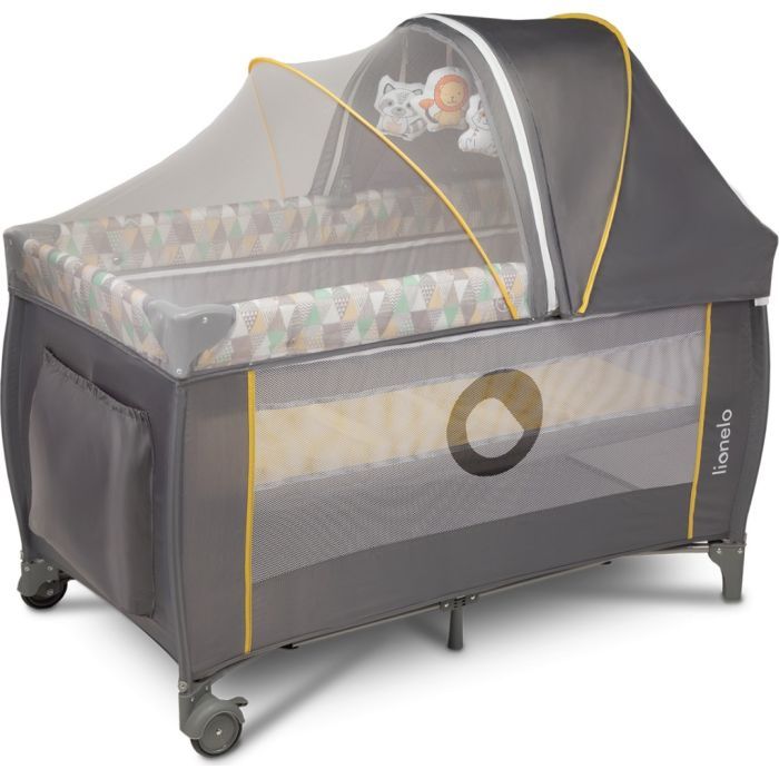 Детский манеж Lionelo Sven Plus Yellow Scandi (LO-SVEN PLUS YELLOW SCANDI) изображение 3