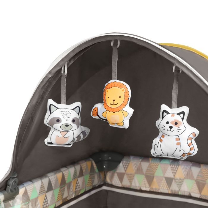 Детский манеж Lionelo Sven Plus Yellow Scandi (LO-SVEN PLUS YELLOW SCANDI) изображение 7