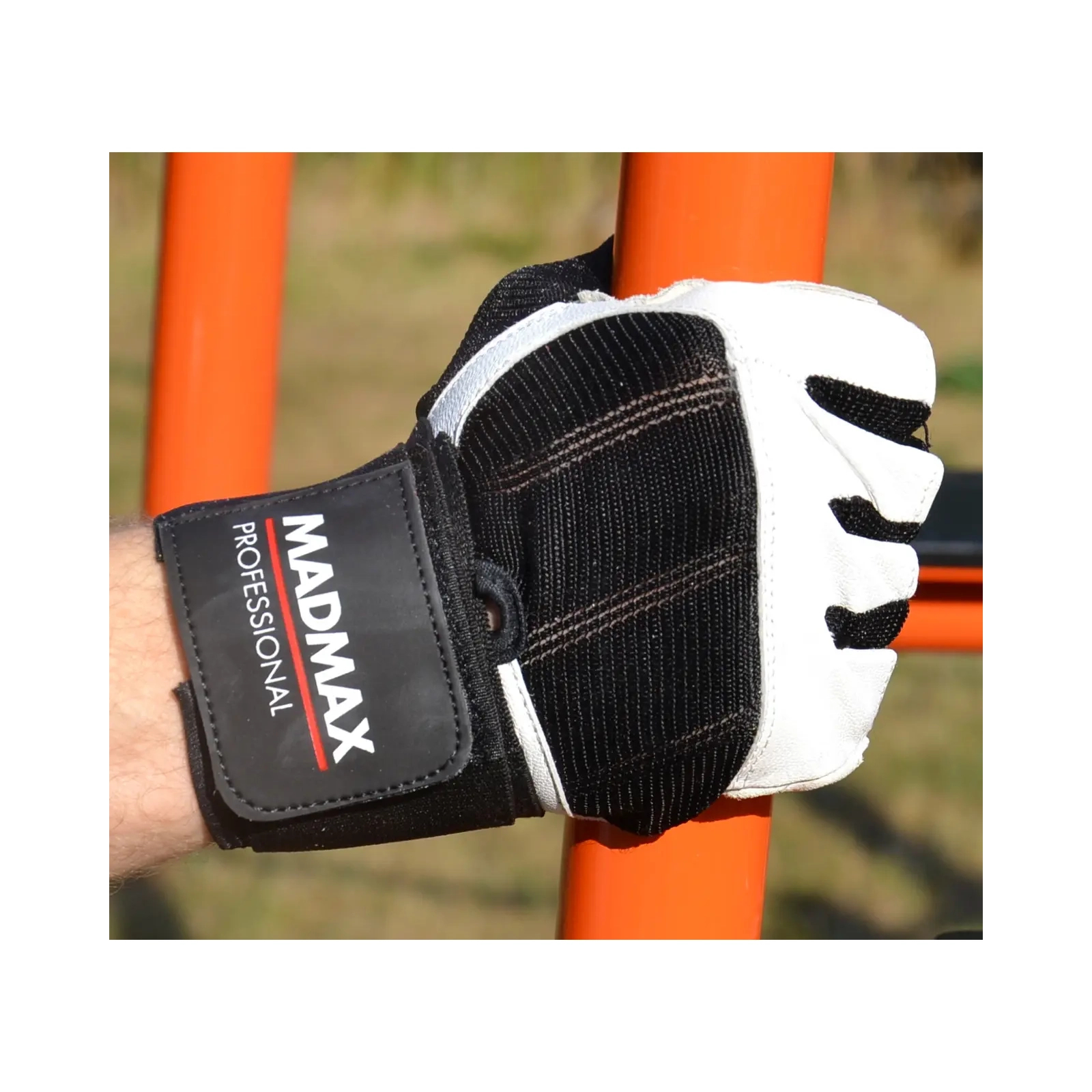 Перчатки для фитнеса MadMax MFG-269 Professional White XXL (MFG-269-White_XXL) изображение 5
